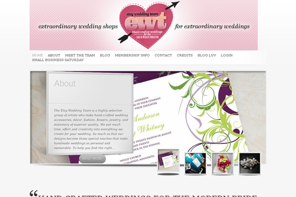 Geraldine theme site design template sample