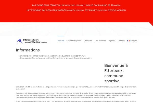 Site using Hide My Dates plugin