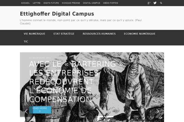 PRESSO theme site design template sample