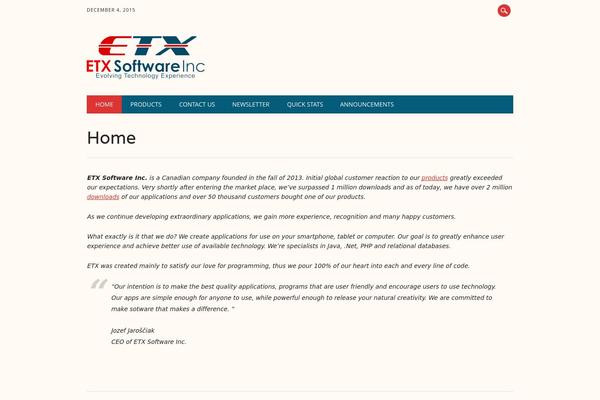 The Newswire theme site design template sample