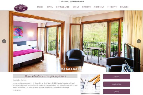 Howes theme site design template sample