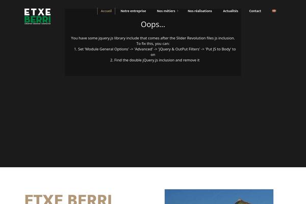 etxeberri.fr site used Ollis