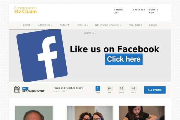 NativeChurch theme site design template sample