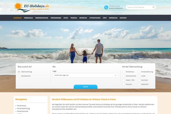 Site using Wetter.info Wetter Gadget plugin