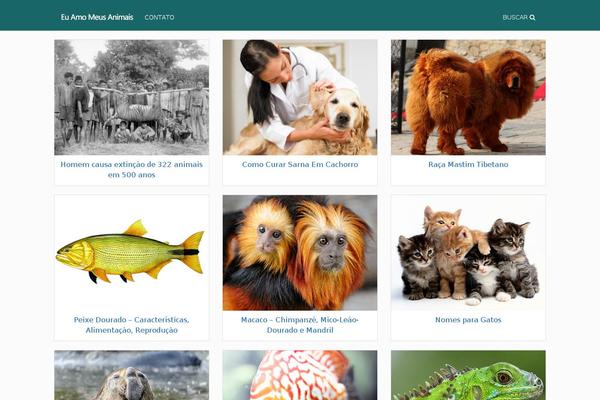 Gridbox theme site design template sample