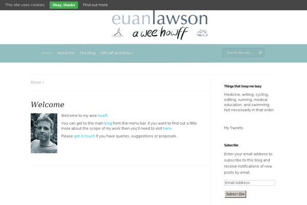 Evolution theme site design template sample
