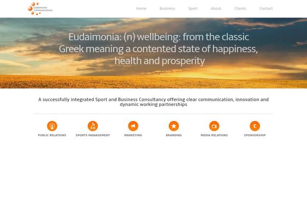 Locus theme site design template sample