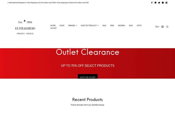 Site using Shopkeeper-extender plugin