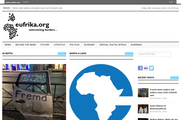 eufrika.org site used Volcano