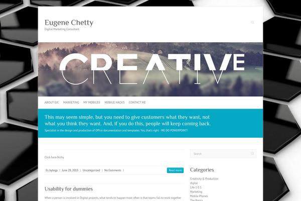 eugenechetty.com site used Attitude