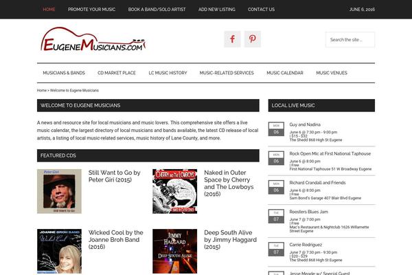 Ultra theme site design template sample