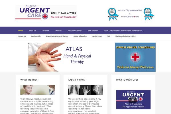 Enterprise Pro theme site design template sample