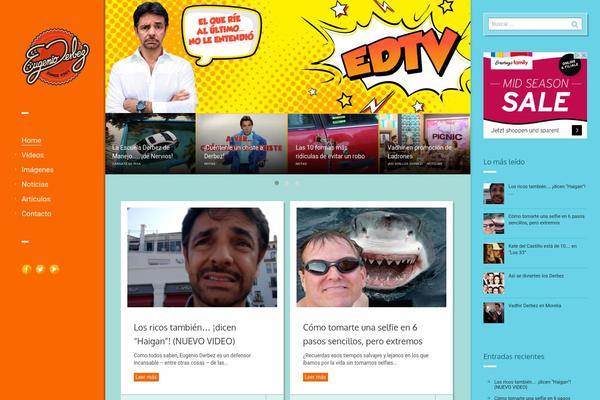 Site using Zilla-social plugin