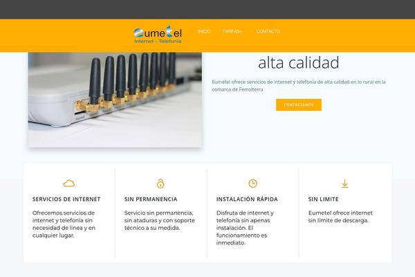 Site using Colibri-page-builder plugin