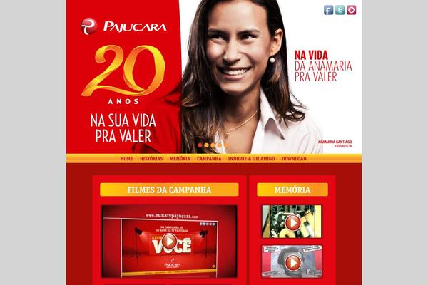 pajucara theme websites examples