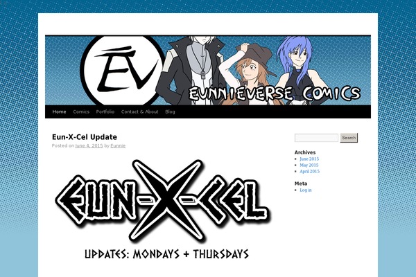 ComicPress theme site design template sample