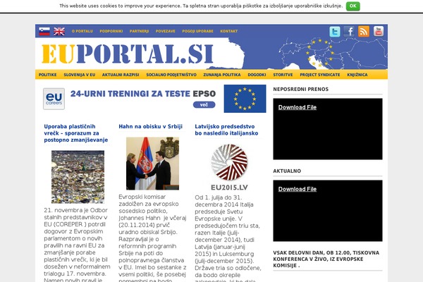 euportal.si site used WP Perfect