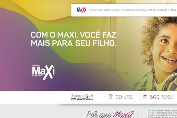 euqueromaxi.com.br site used Tema-aquitemmaxi