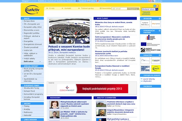 euractiv.cz site used Euractiv