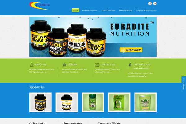 Actiniumize theme site design template sample