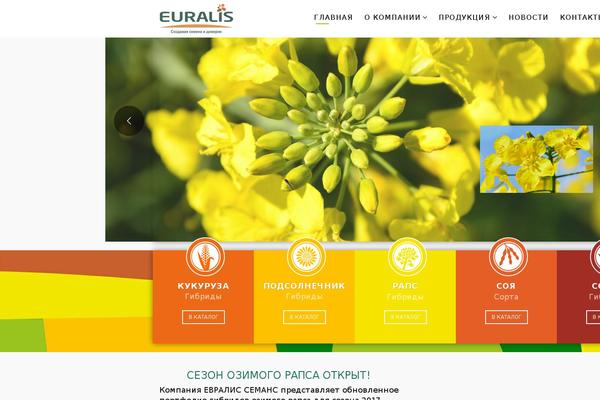 Organic-life theme site design template sample