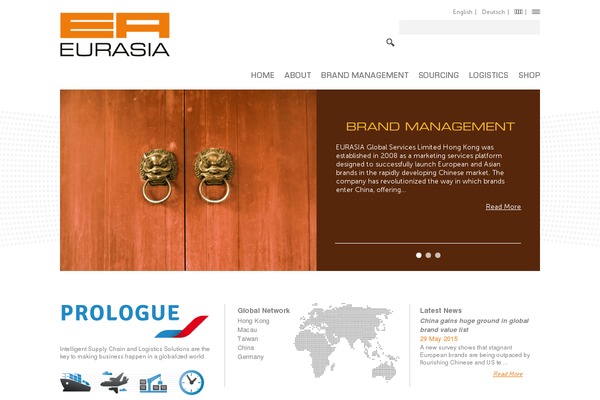 discover theme site design template sample