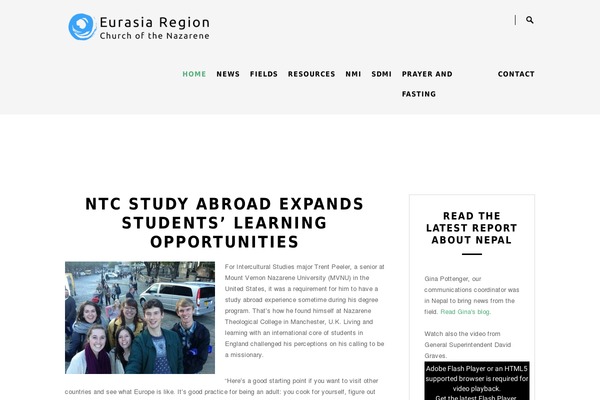 Site using Print-my-blog plugin