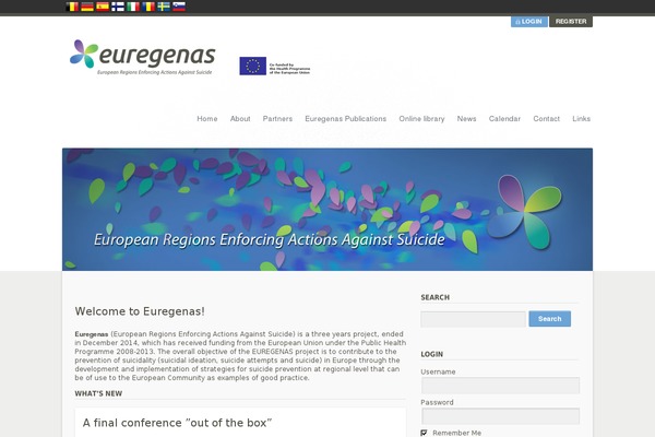 Site using Language Bar Flags plugin