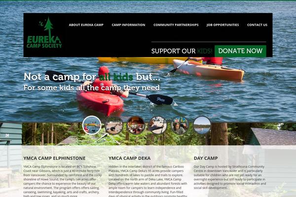 eurekacamp.ca site used Eco-green