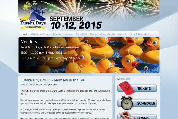 eurekadays.com site used Rttheme
