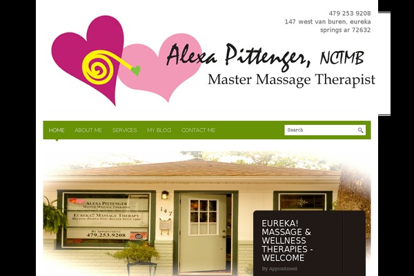 Blackbird theme site design template sample