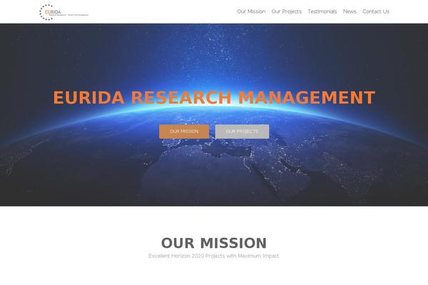 Zerif Pro theme site design template sample