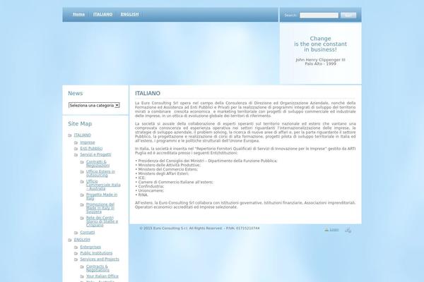Cloudy theme site design template sample