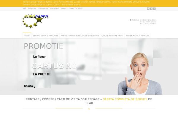 euro-paper.ro site used RT-Theme 18