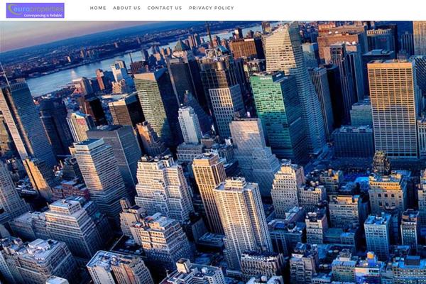 Aaron theme site design template sample