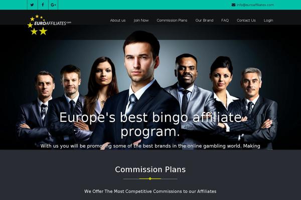 Wallstreet theme site design template sample