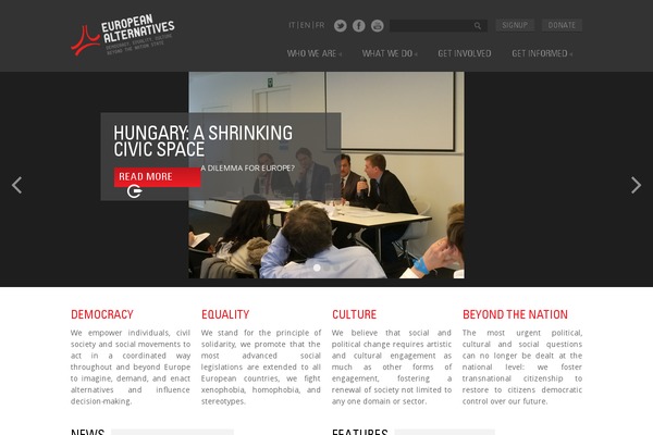 euroalter.com site used Euroalter-astra-child
