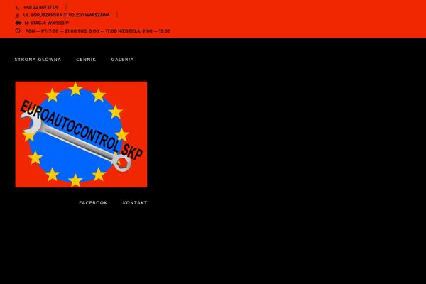 euroautocontrol.pl site used Autofiix-child