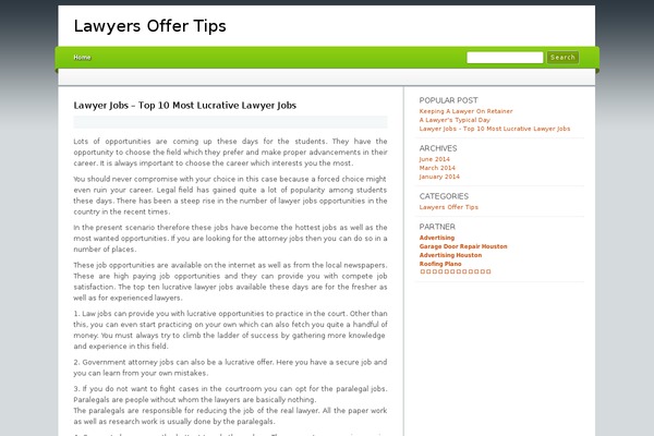 Tmp theme site design template sample
