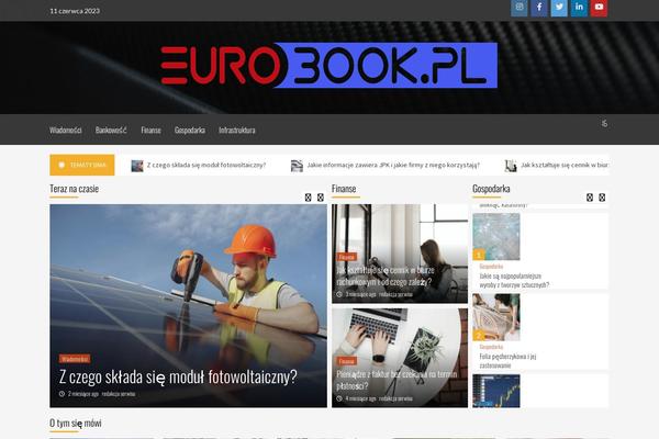 CoverNews theme site design template sample