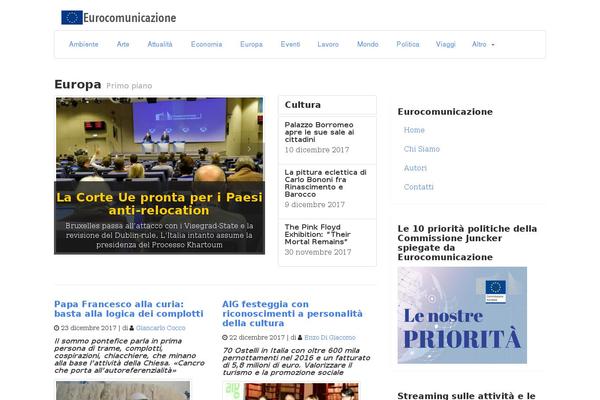 eurocomunicazione.com site used Modern Business