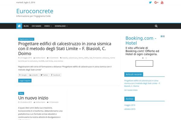 ColorMag theme site design template sample