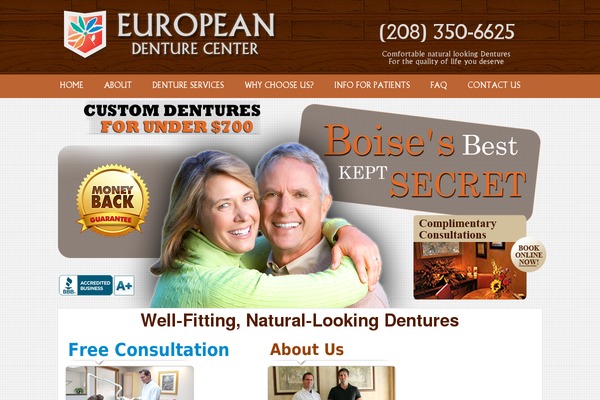 eurodenture.com site used European