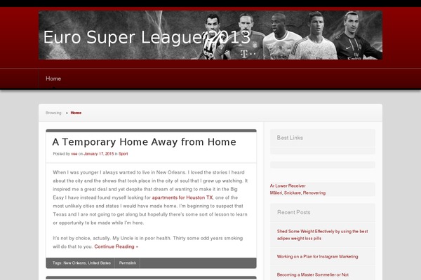 Nuntius theme site design template sample