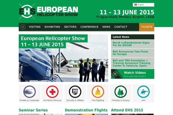 eurohelishow.com site used Pressbook-masonry-dark