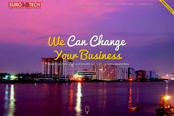 Bd theme site design template sample