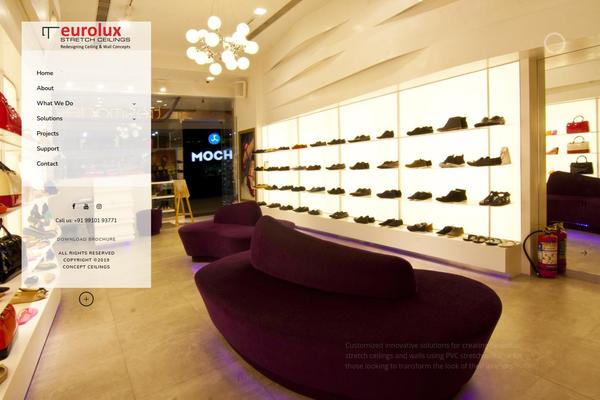 Kreativa theme site design template sample