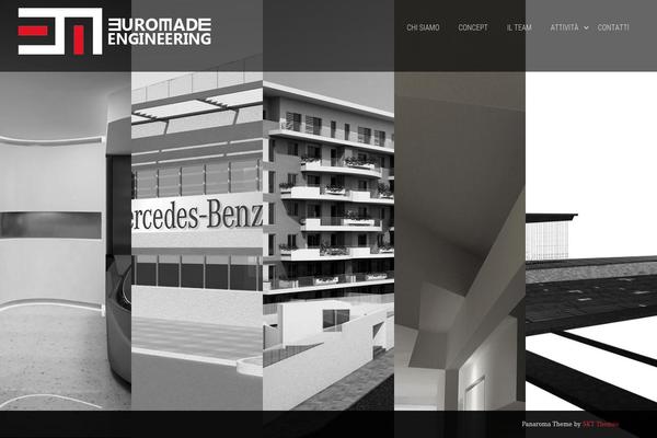 euromade.it site used Panaroma