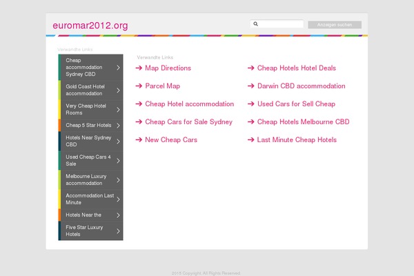 Flat theme site design template sample