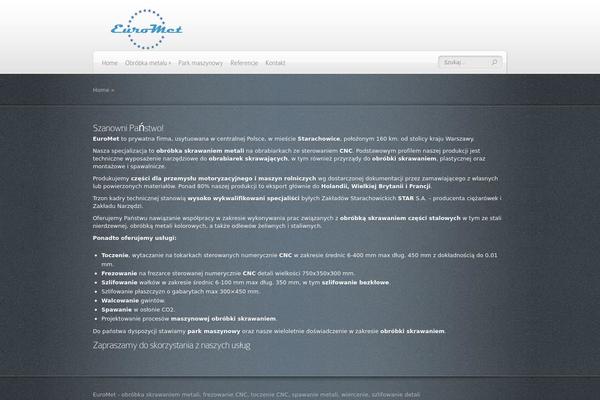 Deepfocus theme site design template sample